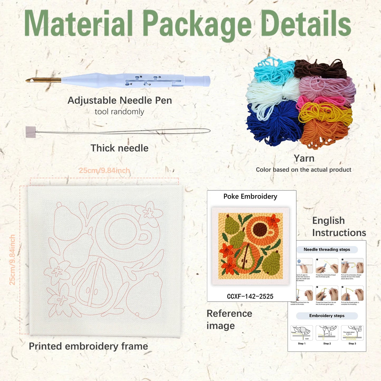 BloomCanvas™ Embroidery Kit