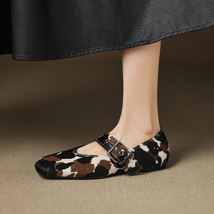 Velvette™ Square-Toe Flats