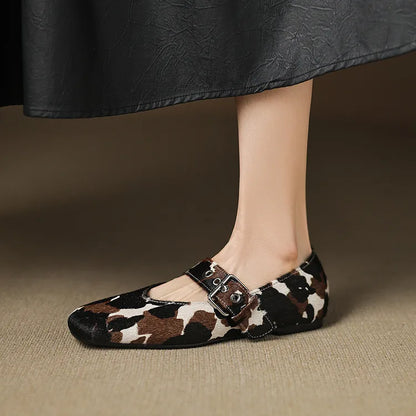 Velvette™ Square-Toe Flats