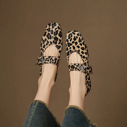Velvette™ Square-Toe Flats