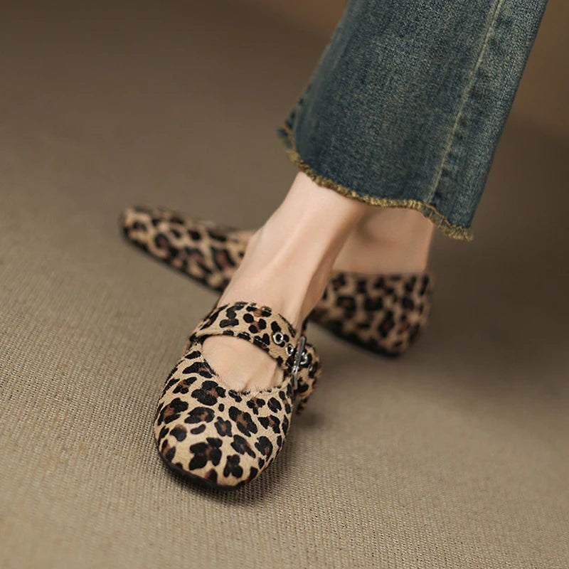 Velvette™ Square-Toe Flats