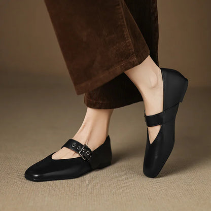 Velvette™ Square-Toe Flats