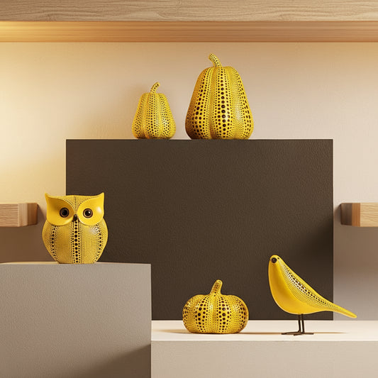 Polka Muse™ Modern Art Sculptures
