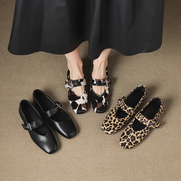 Velvette™ Square-Toe Flats