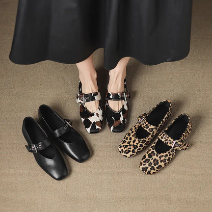 Velvette™ Square-Toe Flats