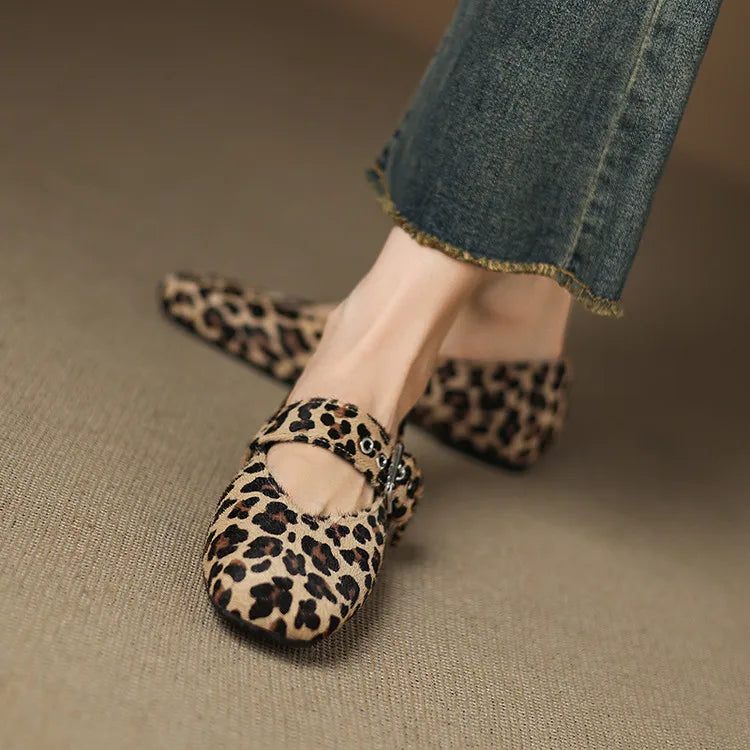 Velvette™ Square-Toe Flats
