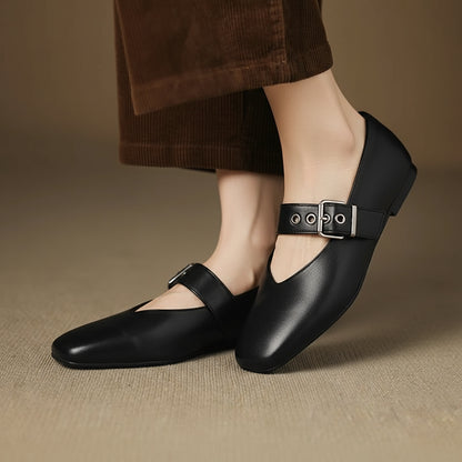 Velvette™ Square-Toe Flats